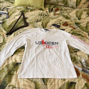 Ralph Lauren White US Open Graphic Tee NWT